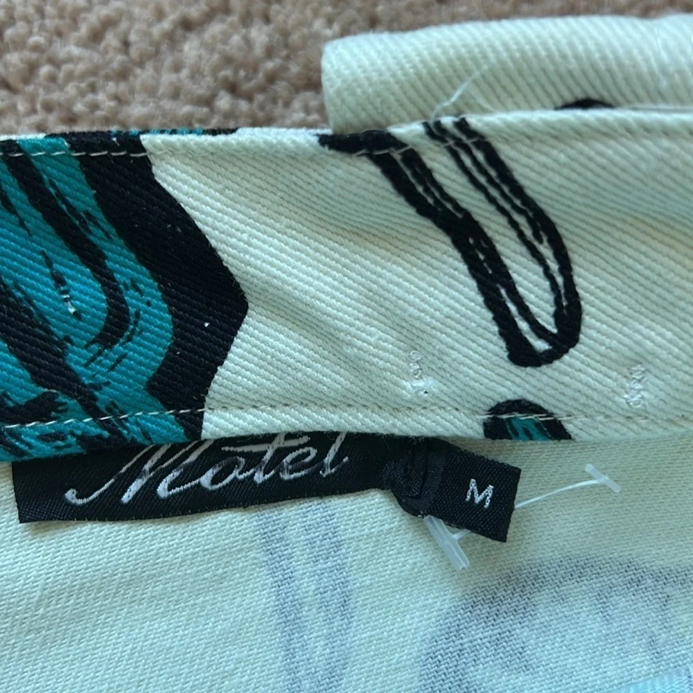 Motel Cactus Denim Shorts